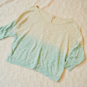 Ombre Knit Sweater Top
